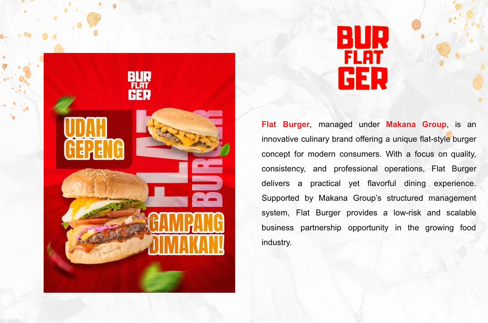 Our Brand Burger Flat